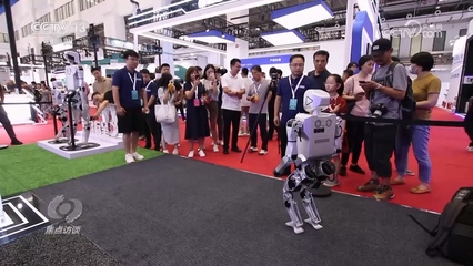 焦点访谈:中国机器人 跑出加速度