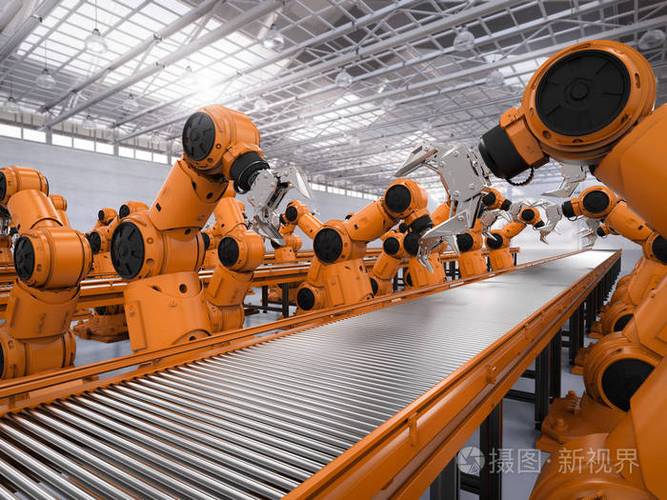 3d渲染机器人流水线在工厂自动化行业中的构想